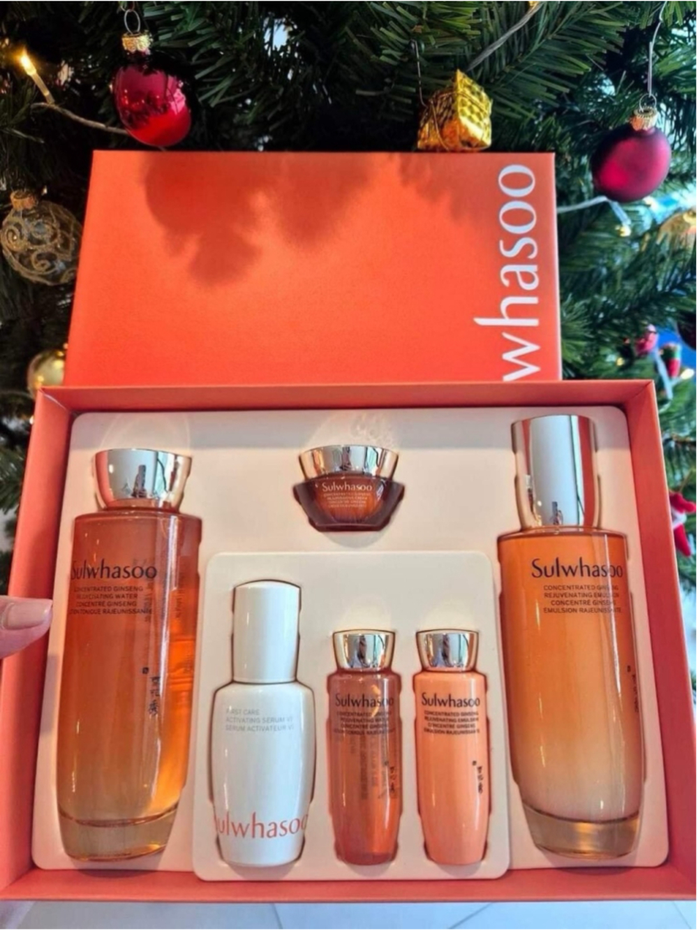 Sulwhasoo Concentrated Ginseng Rejuvenating Skincare Set Anti-aging KBeauty